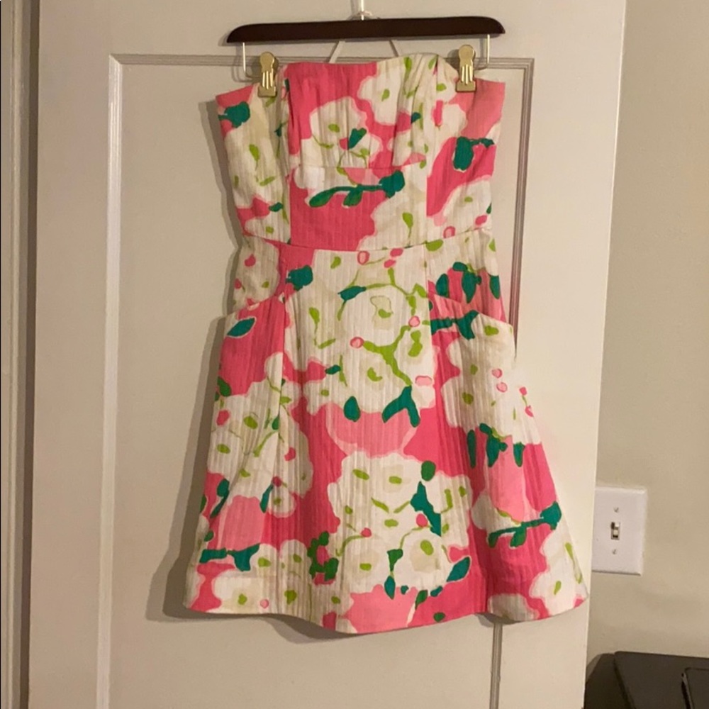 Lily floral mini dress